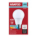 SATCO/NUVO 5W LED A19 Medium E26 Base 4000K 450Lm Plastic 80 CRI 120V 1-Pack (S14304)