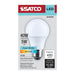 SATCO/NUVO 5W LED A19 Medium E26 Base 4000K 450Lm Plastic 80 CRI 120V 1-Pack (S14304)
