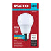 SATCO/NUVO 5W LED A19 Medium E26 Base 5000K 450Lm Plastic 80 CRI 120V 1-Pack (S14306)