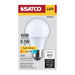 SATCO/NUVO 8.5W LED A19 Medium E26 Base 3000K 800Lm Plastic 80 CRI 120V 1-Pack (S14312)