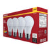 SATCO/NUVO 12W LED A19 Medium E26 Base 3000K 1100Lm Plastic 80 CRI 120V 4-Pack (S14325)