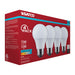SATCO/NUVO 12W LED A19 Medium E26 Base 5000K 1100Lm Plastic 80 CRI 120V 4-Pack (S14330)