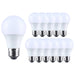 SATCO/NUVO 12W LED A19 Medium E26 Base 5000K 1100Lm Plastic 80 CRI 120V 12-Pack (S14331)