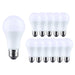 SATCO/NUVO 15W LED A19 Medium E26 Base 5000K 1600Lm Plastic 80 CRI 120V 4-Pack (S14342)