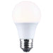 SATCO/NUVO 6.5W LED A19 Medium E26 Base 3000K 450Lm Plastic 90 CRI 120V 4-Pack (S14347)