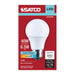 SATCO/NUVO 6.5W LED A19 Medium E26 Base 4000K 450Lm Plastic 90 CRI 120V 1-Pack (S14348)