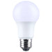 SATCO/NUVO 9.8W LED A19 Medium E26 Base 2700K 800Lm Plastic 90 CRI 120V 1-Pack (S14352)