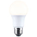 SATCO/NUVO 9.8W LED A19 Medium E26 Base 4000K 800Lm Plastic 90 CRI 120V 1-Pack (S14358)