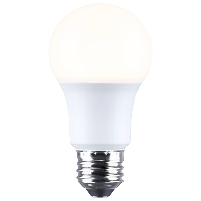 SATCO/NUVO 9.8W LED A19 Medium E26 Base 4000K 800Lm Plastic 90 CRI 120V 4-Pack (S14359)