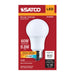 SATCO/NUVO 9.8W LED A19 Medium E26 Base 2700K 800Lm Plastic 90 CRI 120-277V 1-Pack (S14364)