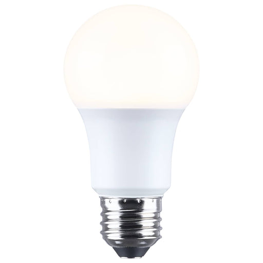 SATCO/NUVO 9.8W LED A19 Medium E26 Base 3000K 800Lm Plastic 90 CRI 120-277V 1-Pack (S14365)