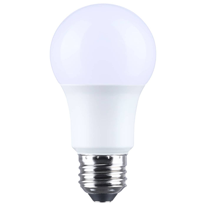SATCO/NUVO 9.8W LED A19 Medium E26 Base 3000K 800Lm Plastic 90 CRI 120-277V 1-Pack (S14365)