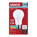 SATCO/NUVO 9.8W LED A19 Medium E26 Base 4000K 800Lm Plastic 90 CRI 120-277V 1-Pack (S14366)