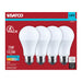 SATCO/NUVO 13.5W LED A19 Medium E26 Base 5000K 1100Lm Plastic 90 CRI 120V 4-Pack (S14375)
