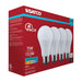 SATCO/NUVO 13.5W LED A19 Medium E26 Base 5000K 1100Lm Plastic 90 CRI 120V 4-Pack (S14375)