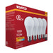 SATCO/NUVO 16.5W LED A19 Medium E26 Base 2700K 1500Lm Plastic 90 CRI 120V 4-Pack (S14376)