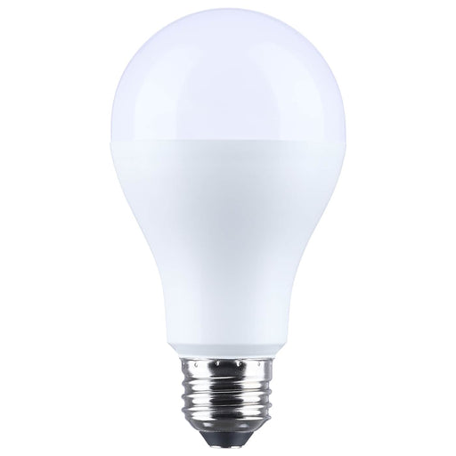 SATCO/NUVO LED A19 Three-Way Lamp 20W/14W/6.5W 2700K Lumen Selectable 2150Lm/1600Lm/625Lm Medium Double Contact E26d Base Plastic 120V 1-Pack (S14397)