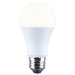 SATCO/NUVO LED A19 Three-Way Lamp 13.5W/10W/5W 2700K Lumen Selectable 1100Lm/800Lm/450Lm Medium Double Contact E26d Base Plastic 120V 1-Pack (S14402)