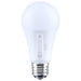 SATCO/NUVO LED A19 Three-Way Lamp 13.5W/10W/5W CCT/Lumen Selectable 2700K/3000K/3500K/4000K/5000K 1100Lm/800Lm/450Lm Medium Double Contact E26d Base Plastic 120V 1-Pack (S14404)