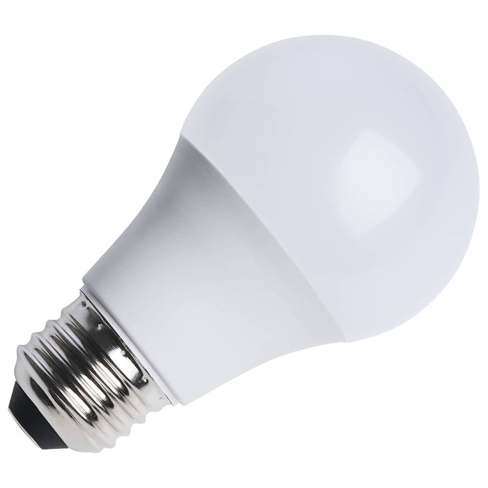 SATCO/NUVO 9W LED A19 2700K 800Lm Medium E26 Base Plastic 12-24V AC/12-34V DC 1-Pack (S14405)