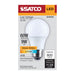 SATCO/NUVO 9W LED A19 2700K 800Lm Medium E26 Base Plastic 12-24V AC/12-34V DC 1-Pack (S14405)
