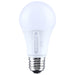 SATCO/NUVO 9W LED A19 CCT Selectable 2700K/3000K/3500K/4000K/5000K Medium E26 Base Plastic 12-24V AC 12-34V DC 1-Pack (S14407)