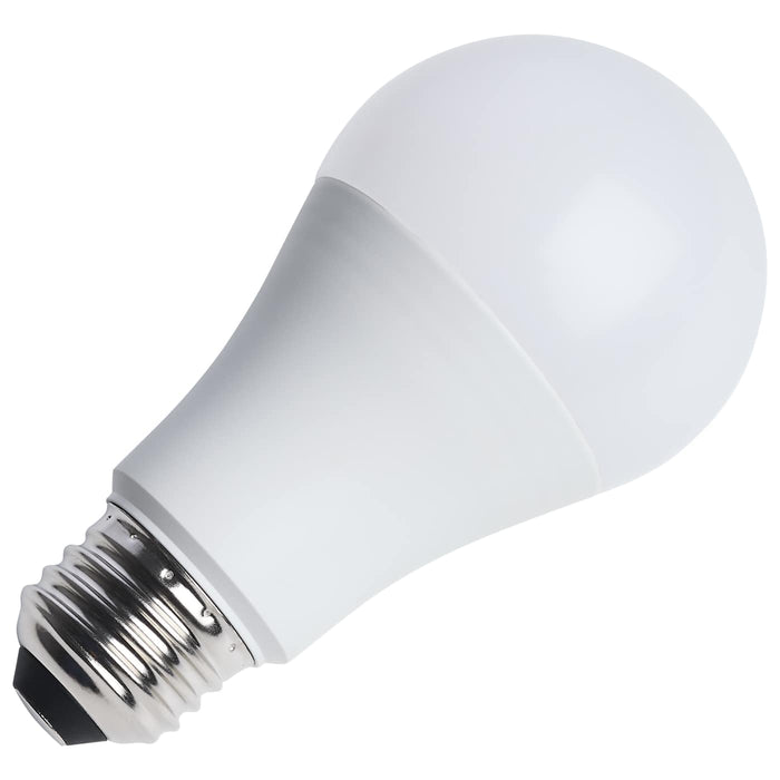 SATCO/NUVO 15W LED A19 4000K 1600Lm Medium E26 Base Plastic 12-24V AC/12-34V DC 1-Pack (S14409)