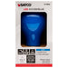 SATCO/NUVO 8W A19 LED Ceramic Blue Medium Base 360 Degree Beam Spread 120V (S14985)