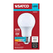SATCO/NUVO 6W LED A19 Medium E26 Base 5000K 80 CRI Plastic Dimmable 120V (S15134)