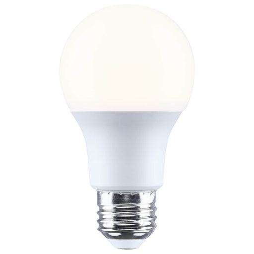 SATCO/NUVO 9.5W LED A19 Medium E26 Base 3000K 80 CRI Plastic Dimmable 120V (S15139)