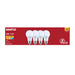 SATCO/NUVO 9.5W LED A19 Medium E26 Base 3000K 80 CRI Plastic Dimmable 120V 4-Pack (S15140)