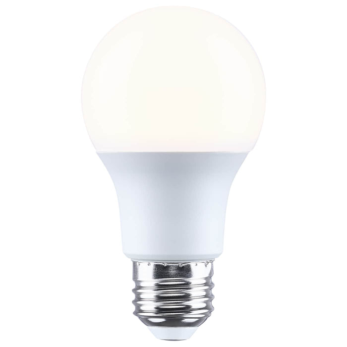 SATCO/NUVO 9.5W LED A19 Medium E26 Base 3500K 80 CRI Plastic Dimmable 120V (S15141)