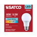 SATCO/NUVO 9.5W LED A19 Medium E26 Base 4000K 80 CRI Plastic Dimmable 120V (S15142)