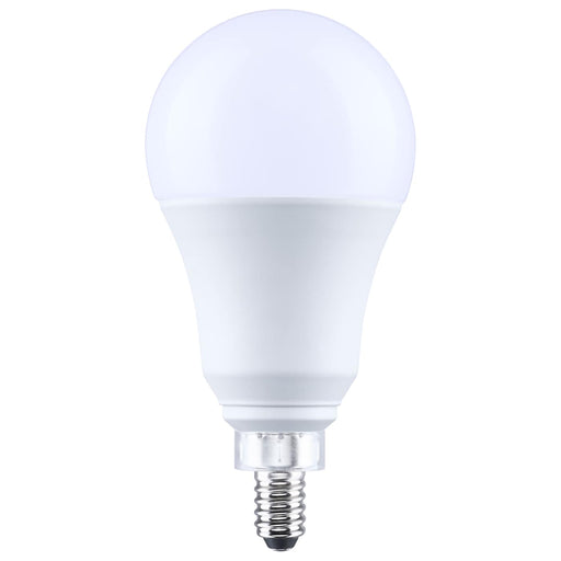 SATCO/NUVO 9.5W LED A19 Candelabra E12 Base 2700K 80 CRI Plastic Dimmable 120V (S15146)