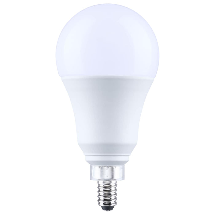 SATCO/NUVO 9.5W LED A19 Candelabra E12 Base 5000K 80 CRI Plastic Dimmable 120V (S15149)