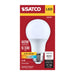 SATCO/NUVO 9.5W LED A19 Medium E26 Base 3000K 90 CRI Plastic Dimmable 120V (S15151)