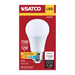 SATCO/NUVO 12W LED A19 Medium E26 Base 3000K 80 CRI Plastic Dimmable 120V (S15160)
