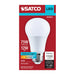 SATCO/NUVO 12W LED A19 Medium E26 Base 5000K 80 CRI Plastic Dimmable 120V (S15164)