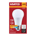 SATCO/NUVO 12W LED A19 Medium E26 Base 2700K 90 CRI Plastic Dimmable 120V (S15166)