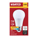 SATCO/NUVO 12W LED A19 Medium E26 Base 3000K 90 CRI Plastic Dimmable 120V (S15167)