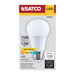 SATCO/NUVO 12W LED A19 Medium E26 Base 3000K 90 CRI Plastic Dimmable 120V (S15167)