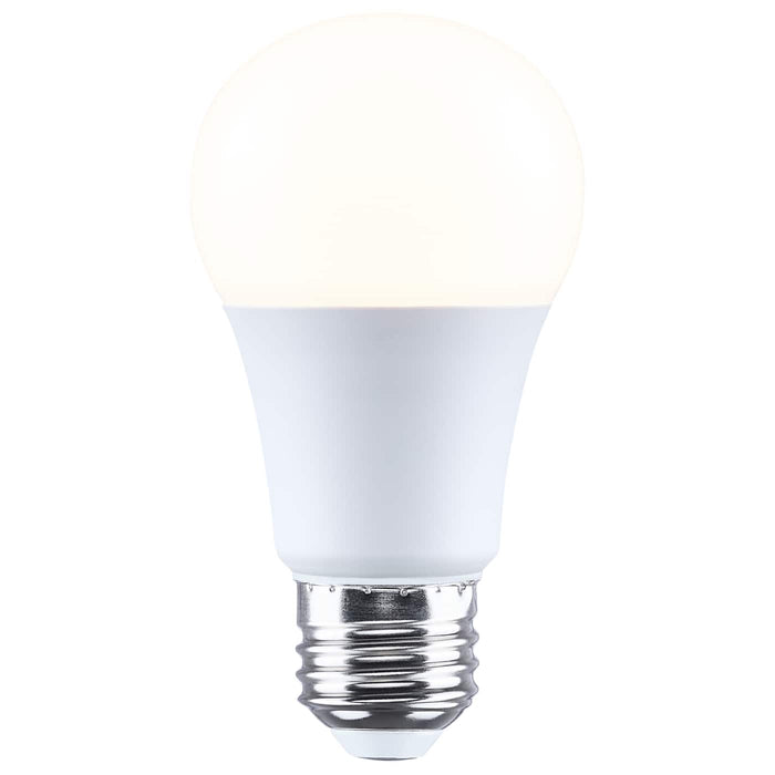 SATCO/NUVO 14W LED A19 Medium E26 Base 4000K 80 CRI Plastic Dimmable 120V 4-Pack (S15178)
