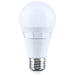 SATCO/NUVO 12W LED A19 Medium E26 Base CCT Selectable 2700K/3000K/3500K/4000K/5000K 90 CRI Plastic Dimmable 120V (S15194)