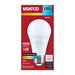 SATCO/NUVO 14W LED A19 Medium E26 Base CCT Selectable 2700K/3000K/3500K/4000K/5000K 90 CRI Plastic Dimmable 120V (S15195)