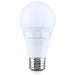 SATCO/NUVO 14W LED A19 Medium E26 Base CCT Selectable 2700K/3000K/3500K/4000K/5000K 90 CRI Plastic Dimmable 120V (S15195)