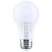 SATCO/NUVO 9.4W LED A19 Medium E26 Base CCT Selectable 2700K/3000K/3500K/4000K/5000K 90 CRI Plastic Dimmable 120V (S15197)