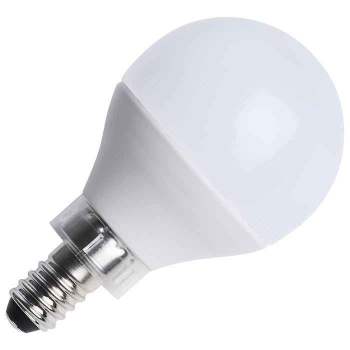 SATCO/NUVO 5.5W LED A15 Candelabra E12 Base 3000K 80 CRI Plastic Dimmable 120V (S15201)