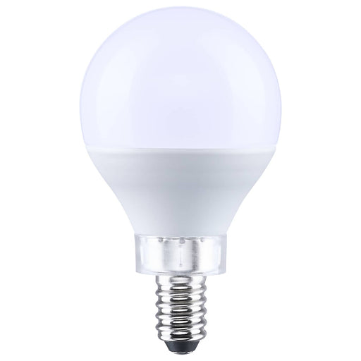 SATCO/NUVO 5.5W LED A15 Candelabra E12 Base 3000K 80 CRI Plastic Dimmable 120V (S15201)