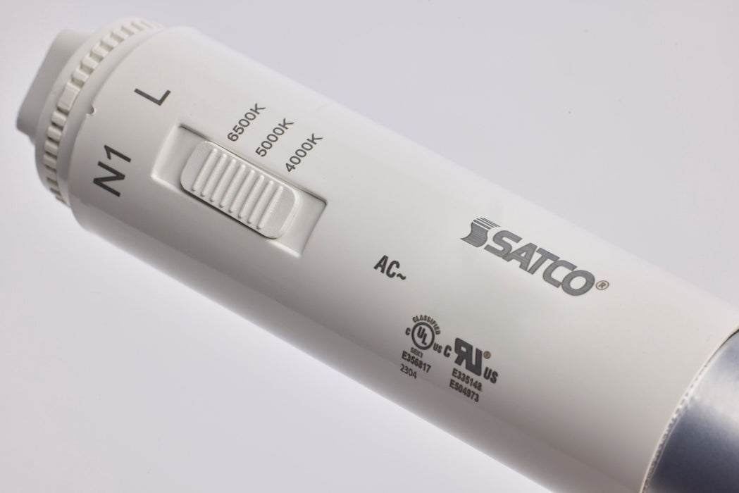 SATCO/NUVO 15W 42 Inch T8 LED CCT Selectable 4000K/5000K/6500K 120-277V Single Or Double Ended Type B Ballast Bypass (S16434)