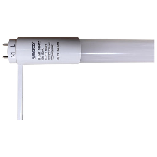SATCO/NUVO 13W T8 U-Bend LED 50000 Hours G13 Medium Bi Pin Base CCT Selectable 3500K/4000K/5000K Type B White Finish 120-277V (S18412)